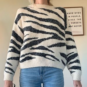 Zebra sweater